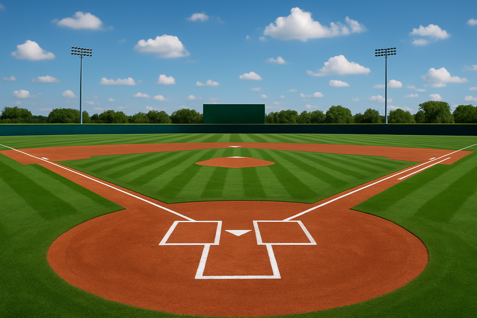 baseball field
