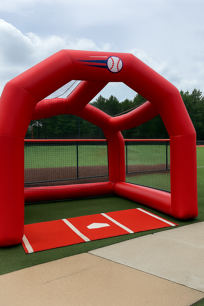 ProFlight Portable Inflatable Batting Cage (20 ft sections)