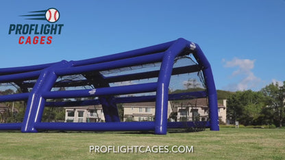 ProFlight Portable Inflatable Batting Cage (20 ft sections)